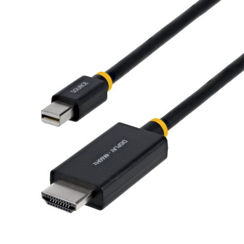 StarTech.com 2M-MDP-HDMI2-4K60 video cable adapter Mini DisplayPort HDMI Type A (Standard) Black