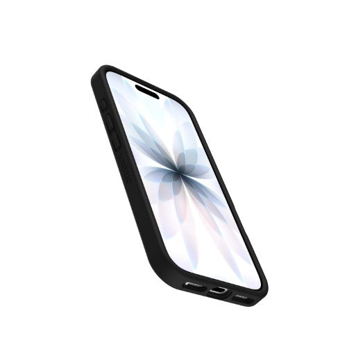 OtterBox React MagSafe Series for Apple iPhone 17, Black Crystal, transparent/black