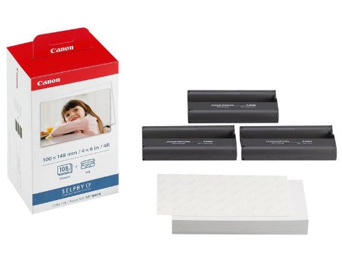 Canon 3115B001/KP-108IN Photo cartridge + Paper 10x15 cm, 3x36 pages Pack=3 for Canon CP 100/1000/820/900