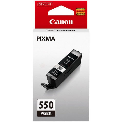 Canon 6496B001/PGI-550PGBK Ink cartridge black pigmented, 300 pages ISO/IEC 24711 2425 Photos 15ml for Canon Pixma IP 8700/IX 6850/MG 5450/MG 6350/MX 725