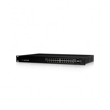 Ubiquiti Networks ES-24-250W network switch Managed L2/L3 Gigabit Ethernet (10/100/1000) Power over Ethernet (PoE) 1U Black