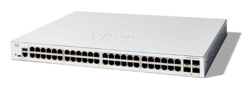 Cisco Catalyst 1200-48T-4X Smart Switch, 48 Port GE, 4x10GE SFP+, Limited Lifetime Protection (C1200-48T-4X)