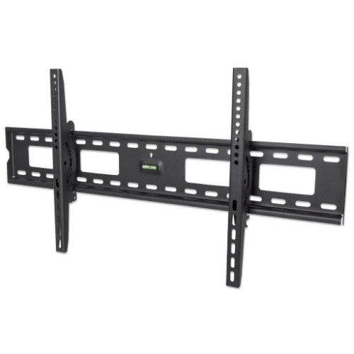 Manhattan Wall Mount for TV & Monitors (Tiltable), For screens 37" to 75", VESA compatibility: all between 200x200mm to 800x400mm - check the dimensions of the four mounting holes on back of screen to ensure it fits, Max 75kg, Black, Bracket