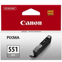 Canon 6512B001/CLI-551GY Ink cartridge gray, 780 pages ISO/IEC 24711 126 Photos 7ml for Canon Pixma IP 8700/MG 6350/MG 7550