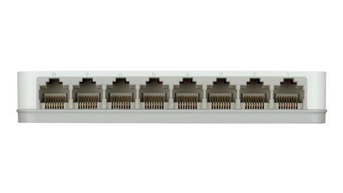 D-Link GO-SW-8G/E network switch Unmanaged Gigabit Ethernet (10/100/1000) White