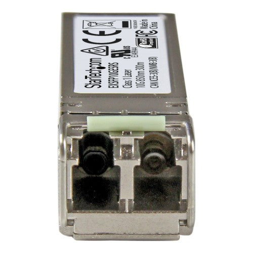 StarTech.com Juniper EX-SFP-10GE-SR Compatible SFP+ Transceiver Module - 10GBASE-SR~Juniper EX-SFP-10GE-SR Compatible SFP+ Module - 10GBASE-SR - 10GbE Multimode Fiber MMF Optic Transceiver - 10GE Gigabit Ethernet SFP+ - LC 300m - 850nm - DDM