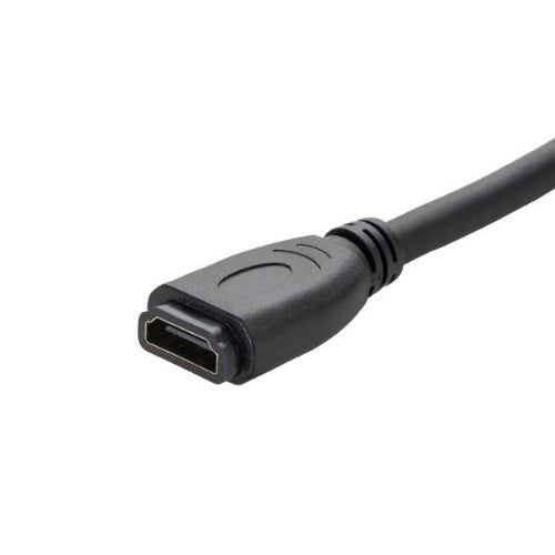 connektgear 2m HDMI V2.0 4K UHD Extension Cable - Male to Female Gold Connectors