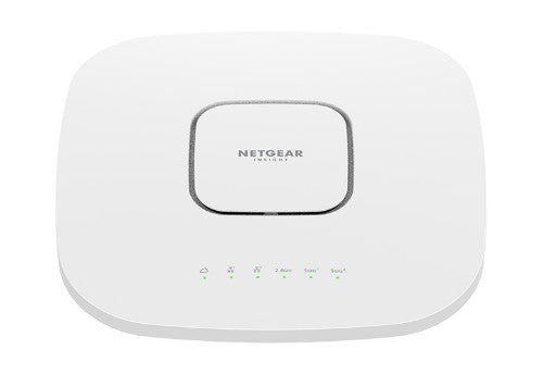 NETGEAR Insight Cloud Managed WiFi 6 AX6000 Tri-band Multi-Gig Access Point (WAX630) 6000 Mbit/s White Power over Ethernet (PoE)