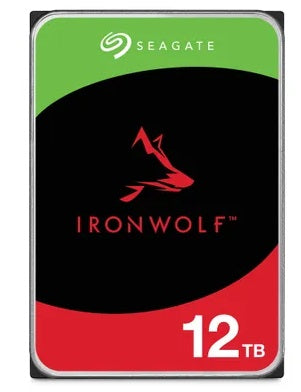 Seagate NAS HDD IronWolf internal hard drive 12 TB 7200 RPM 256 MB 3.5" Serial ATA III