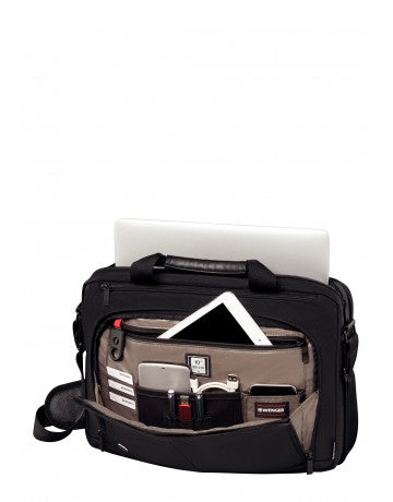 Wenger/SwissGear Source 16 notebook case 40.6 cm (16") Messenger case Black