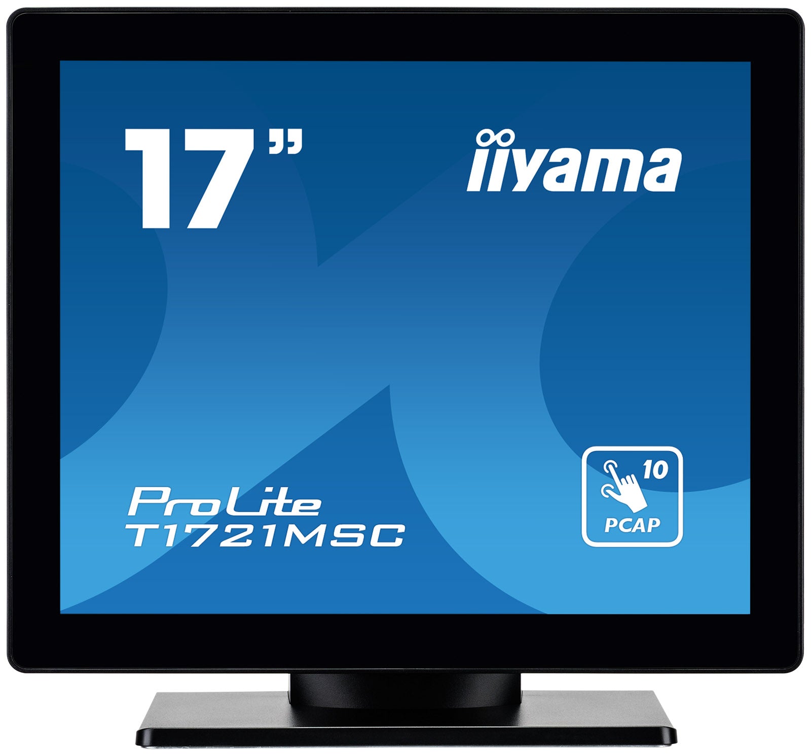 iiyama ProLite T1721MSC-B2 computer monitor 43.2 cm (17") 1280 x 1024 pixels SXGA LED Touchscreen Tabletop Black