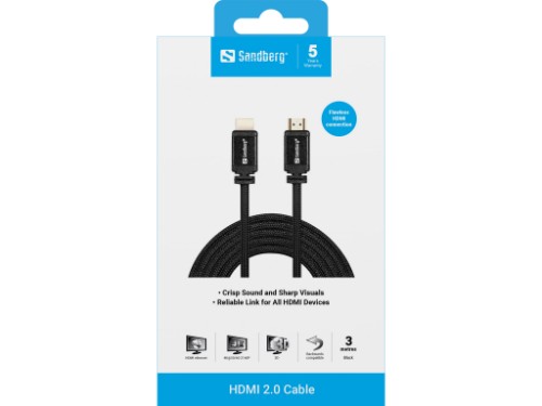 Sandberg HDMI 2.0 19M-19M, 3m