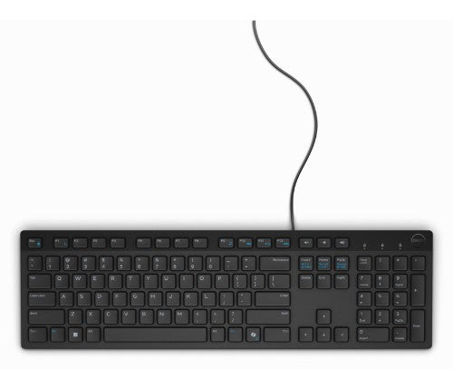 DELL Wired Keyboard - KB216 - Spanish (QWERTY) - Black