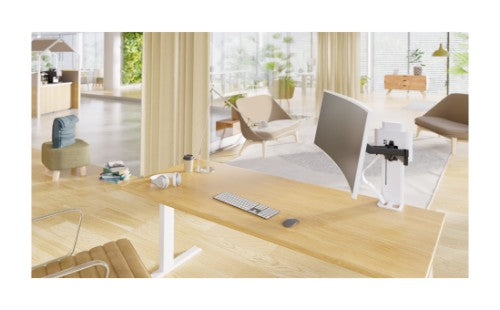 Ergotron TRACE 45-630-216 monitor mount / stand 96.5 cm (38") White Desk