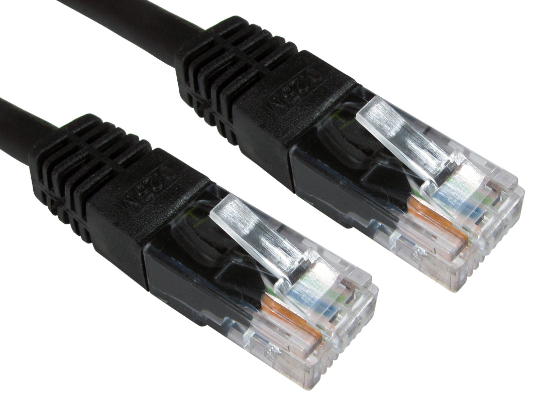 Cables Direct ERT-610K networking cable Black 10 m Cat6 U/UTP (UTP)