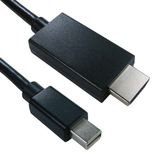 Cables Direct Mini DP/HDMI 2m Mini DisplayPort Black