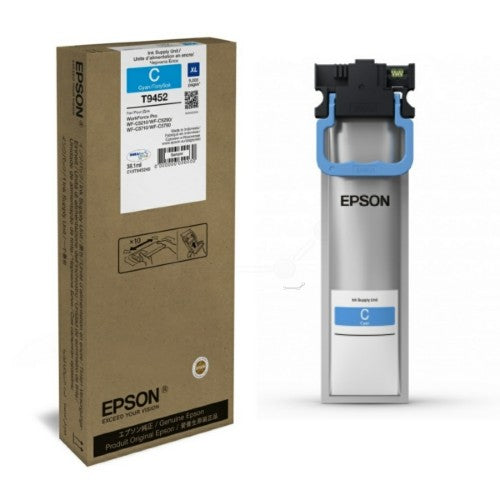 Epson C13T945240/T9452 Ink cartridge cyan high-capacity, 5K pages 38ml for Epson WF-C 5210/5290