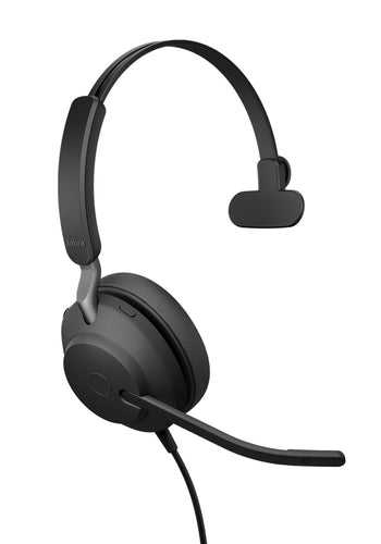 Jabra Evolve2 40 SE Headset Wired Head-band Office/Call center USB Type-C / USB Type-A Black