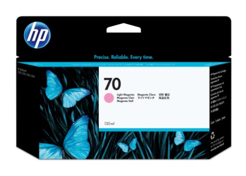 HP C9455A/70 Ink cartridge light magenta 130ml for HP DesignJet Z 2100/3100/3200/5200
