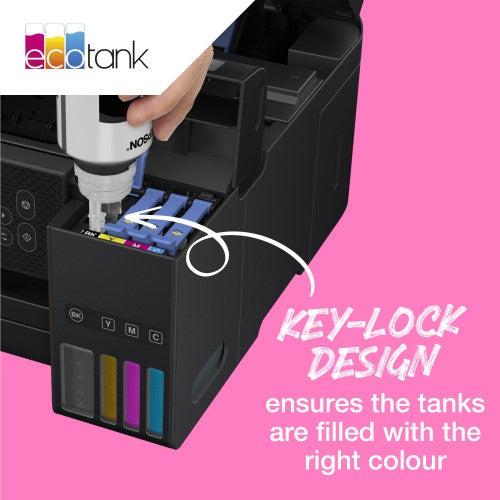 Epson C13T03R640/102 Ink bottle multi pack Bk,C,M,Y 127ml + 3x70ml Pack=4 for Epson ET-3700