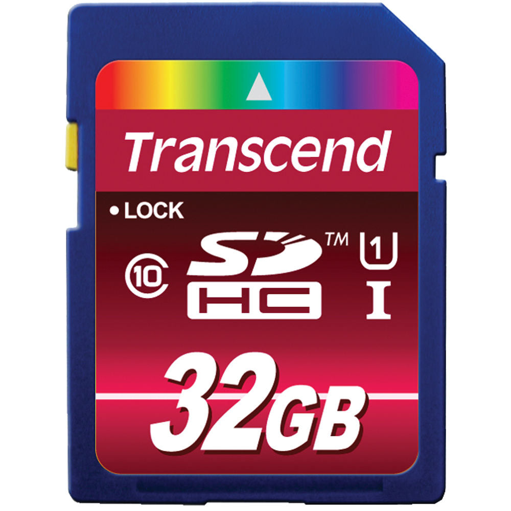 Transcend SD Card SDXC/SDHC Class 10 UHS-I 600x 32GB