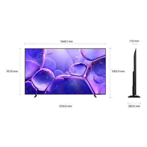 Samsung 190.5 cm (75") 4K Ultra HD Smart TV Wi-Fi Black