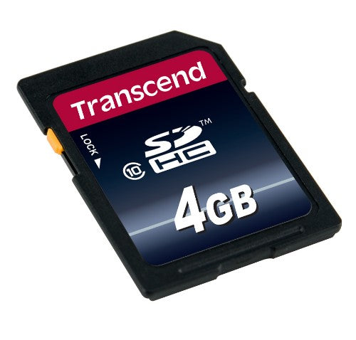 Transcend SD Card SDXC/SDHC Class 10 4GB