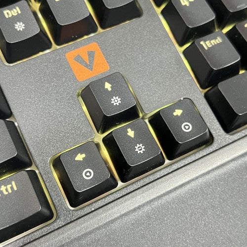 VIDA MECHA MECHANICAL RGB keyboard Gaming USB QWERTY UK English Black