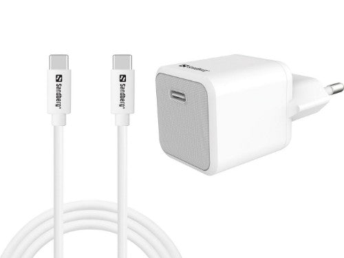 Sandberg USB-C 20W Charger EU+USB-CC