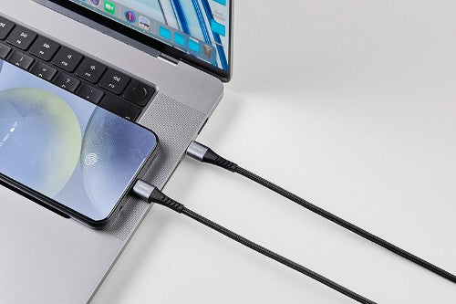 Intenso C315C USB-C charging/data cable, 1.5m, fast charging up to 60 watts, black