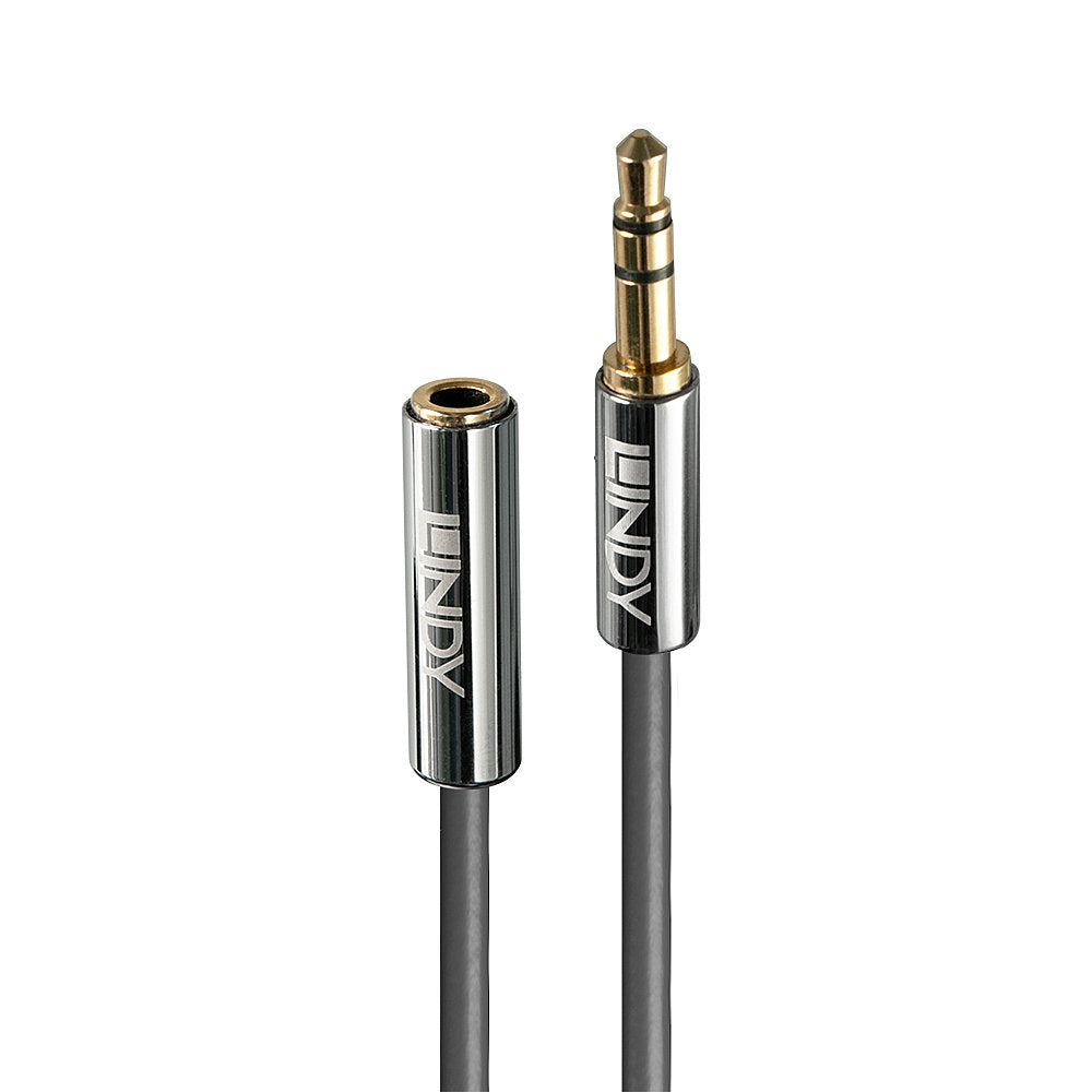 Lindy 3m 3.5mm Extension Audio Cable, Cromo Line