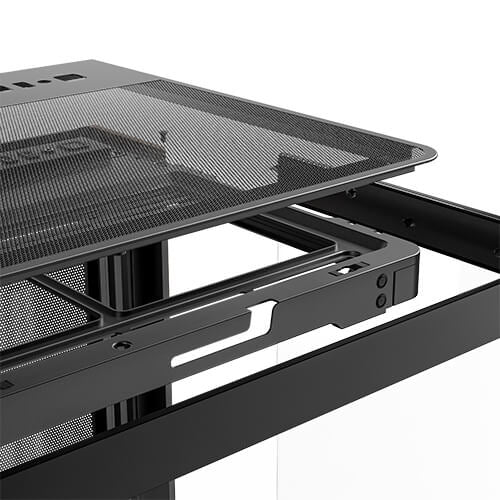 Antec C8 Curve Wood Full Tower Black, Transparent, Wood