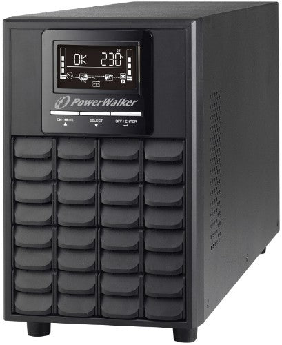 PowerWalker VFI 1000 CG PF1 Double-conversion (Online) 1 kVA 1000 W 4 AC outlet(s)