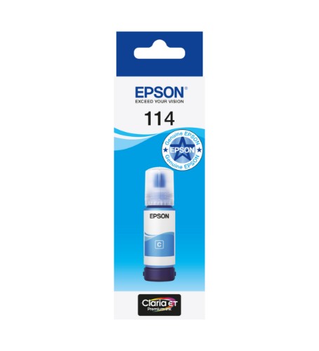 Epson C13T07B240/114 Ink bottle cyan, 6.7K pages 2300 Photos 70ml for Epson ET-8500