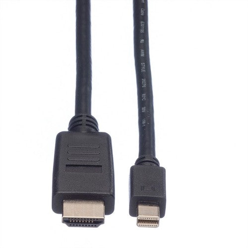 VALUE Mini DisplayPort Cable, Mini DP-HDTV, M/M, 3 m
