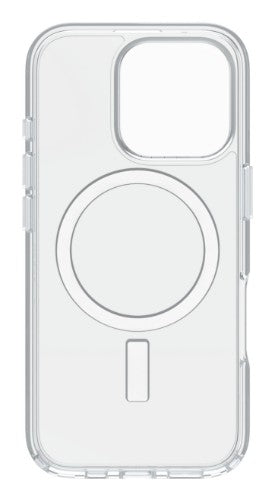 OtterBox Symmetry Series Clear for MagSafe + Premium Glass for Apple iPhone 16 Pro, Transparent