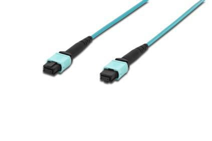 Digitus OM3 MPO/MPO 30m InfiniBand/fibre optic cable MPO/MTP Turquoise