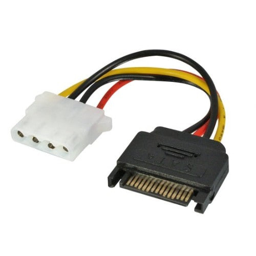 Lindy 0.15m SATA Power Connector to LP4 Power Cable