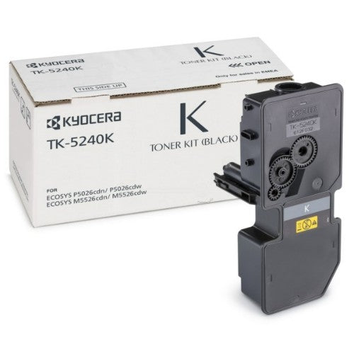Kyocera 1T02R70NL0/TK-5240K Toner-kit black, 4K pages ISO/IEC 19798 for Kyocera M 5526