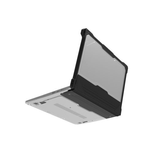 MAXCases Extreme Shell-L for HP G7/G6 Chromebook Clamshell 14" (Black/Clear)