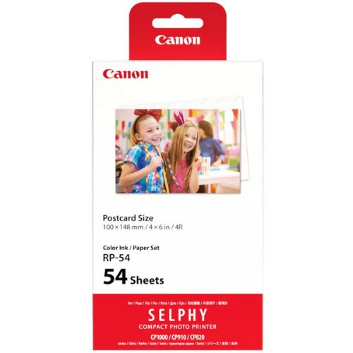 Canon 8567B001/RP-54 Photo cartridge color + Paper 100x148 mm, 54 pages for Canon CP 1000/1500/820