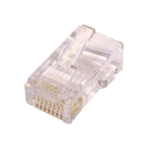 Cablenet Cat5e RJ45 UTP Round Crimp Plug Solid