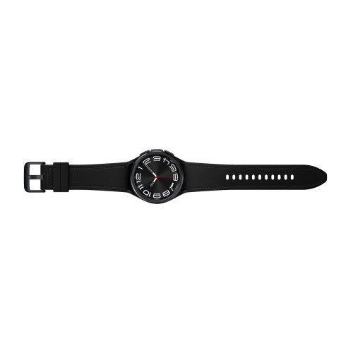 Samsung Galaxy Watch6 Classic SM-R955FZKAEUA smartwatch / sport watch 3.3 cm (1.3") OLED 43 mm Digital 432 x 432 pixels Touchscreen 4G Black Wi-Fi GPS (satellite)