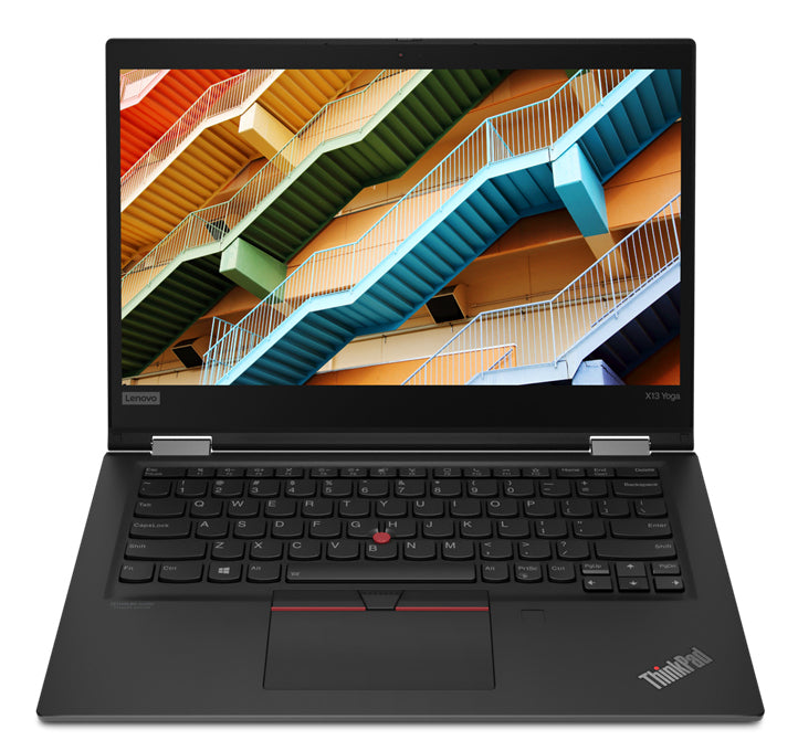 Lenovo ThinkPad X13 Yoga Intel® Core™ i5 i5-10210U Hybrid (2-in-1) 33.8 cm (13.3") Touchscreen Full HD 8 GB DDR4-SDRAM 256 GB SSD Wi-Fi 6 (802.11ax) Windows 10 Pro Black