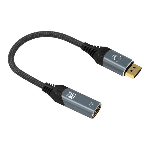 PREVO DPM-HDMIF-ADA video cable adapter 0.2 m DisplayPort HDMI Type A (Standard) Black
