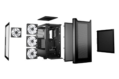 be quiet! Pure Base 501 DX Black Midi Tower