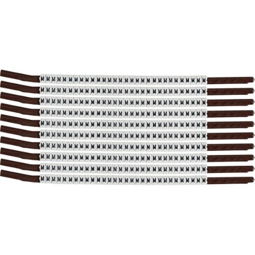 Brady SCN-15-M cable marker Black, White Nylon 300 pc(s)