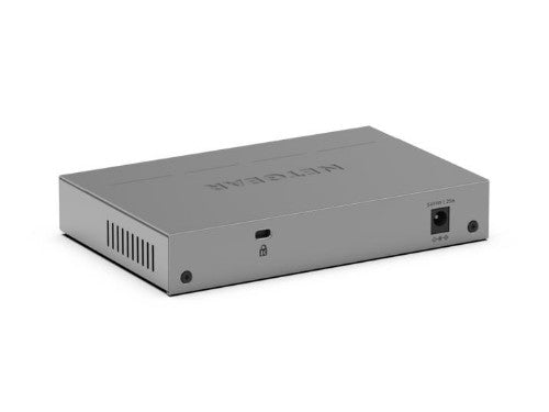 NETGEAR GS105P Unmanaged Gigabit Ethernet (10/100/1000) Power over Ethernet (PoE) Desktop/Wall-Mounting Grey