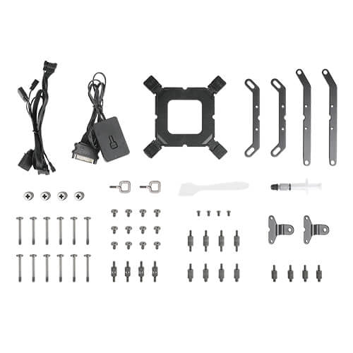 Antec Vortex Lum 360 ARGB Processor Liquid cooling kit 12 cm Black