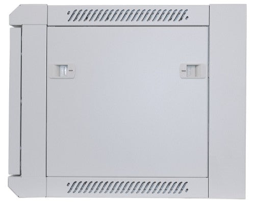 Intellinet 19" Network Cabinet - Wall Mount (Standard), 6U, 450mm Deep, Grey, Flatpack, Max 60kg, Suitable also for use on desk or floor, Usable Depth 260mm, Metal & Glass Door, Back Panel, Removeable Sides, Parts for wall install (eg screws/rawl plugs) n